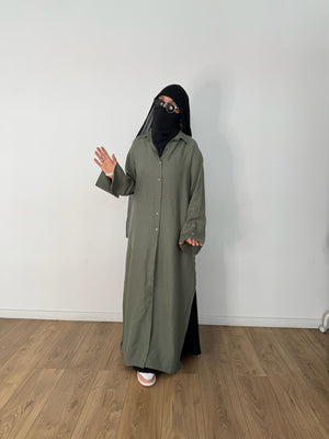 ABAYA SHIRT LINEN ORAN