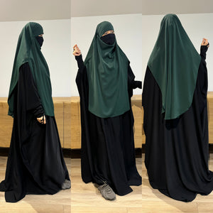 AL MASTURAH OPENED SIDES KHIMAR (3 lengths / all colours )