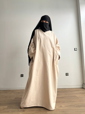 ABAYA CARGO ALAÏA POCKETS