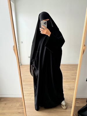 ABAYA CARGO ALAÏA POCKETS