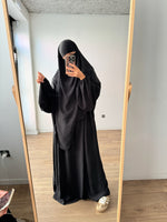 ABAYA + KHIMAR 2 LAYERS SET