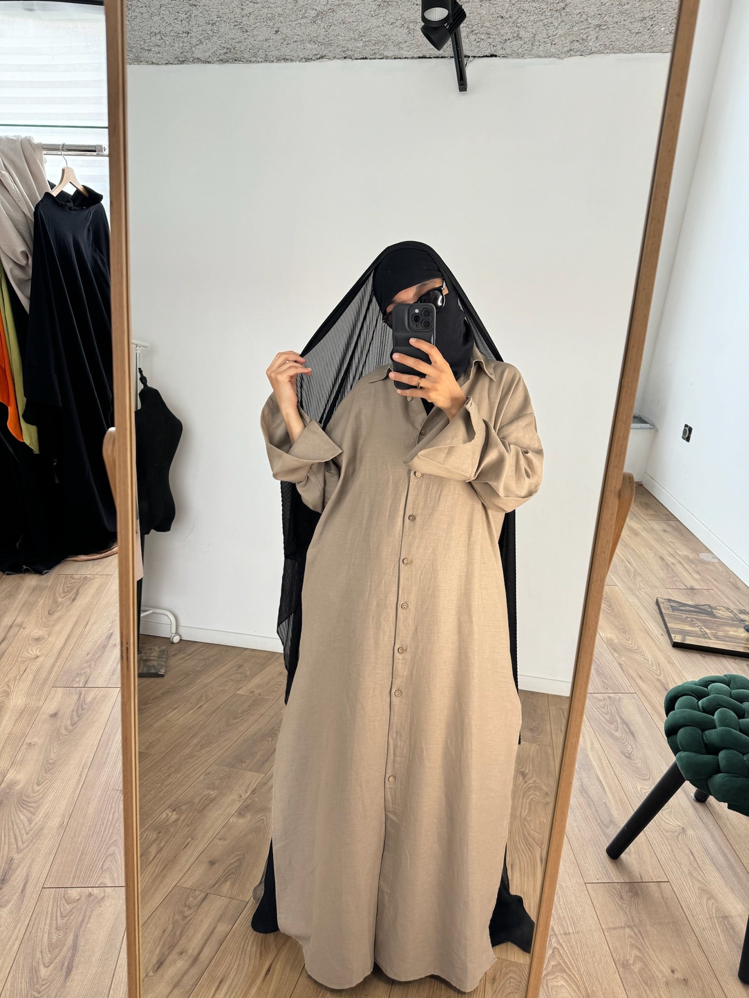 ABAYA SHIRT LINEN ORAN