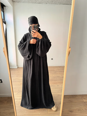 ABAYA + KHIMAR 2 LAYERS SET