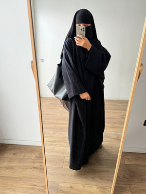 ABAYA CARGO ALAÏA POCKETS