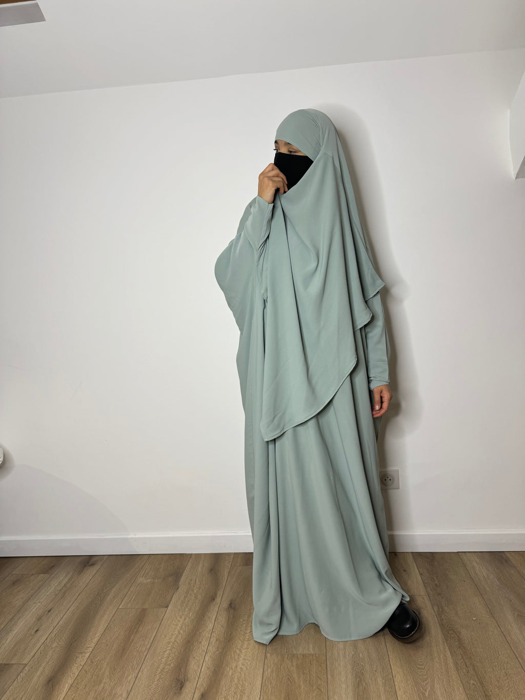 AMANA SET DELUXE (Abaya + Khimar)