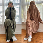 JILBAB HAYYA 2 Pieces Skirt (all sizes / colours )