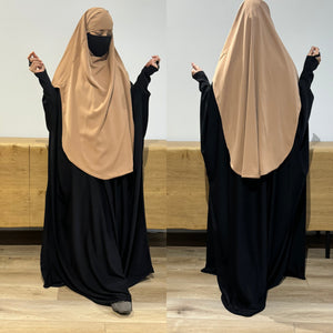 AL MASTURAH OPENED SIDES KHIMAR (3 lengths / all colours )