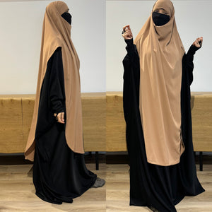 AL MASTURAH OPENED SIDES KHIMAR (3 lengths / all colours )