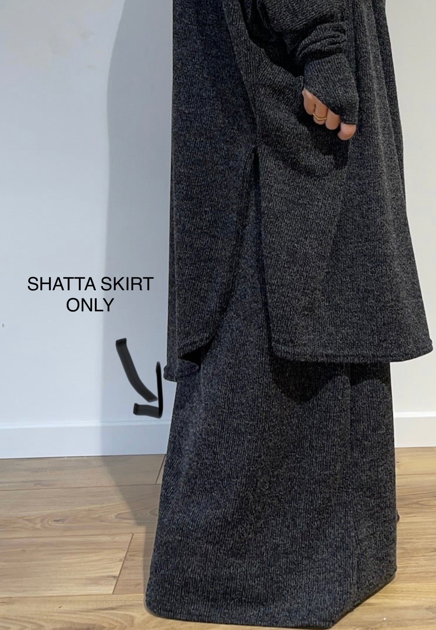 MAXI SKIRT SHATTA only  knit