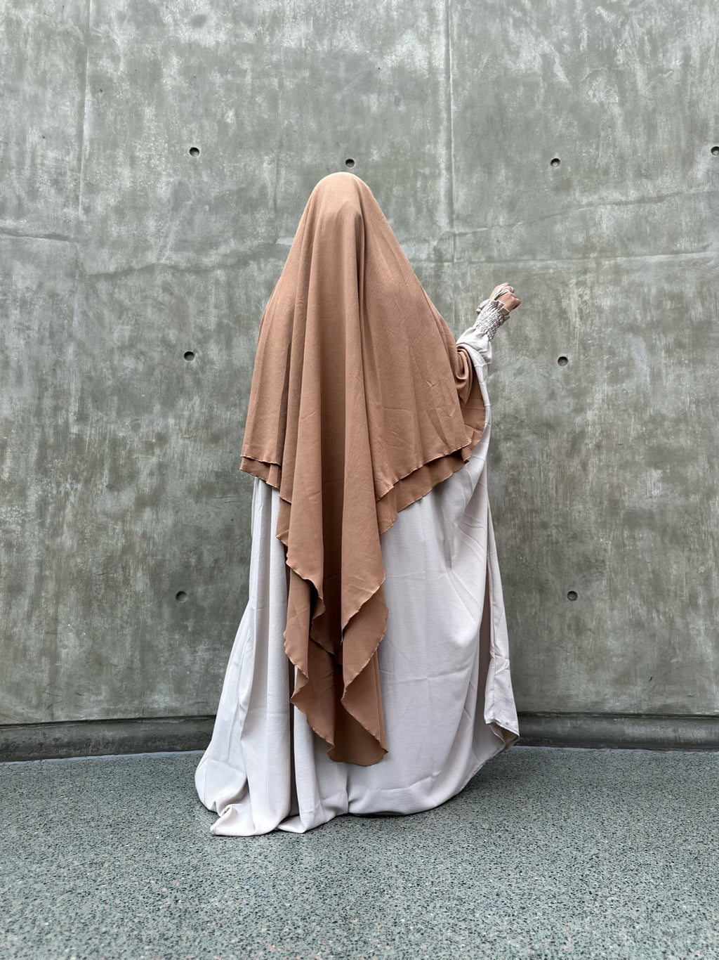 MAXI KHIMAR HAYYA X-TRA  2 LAYERS+NIQAB OPTION