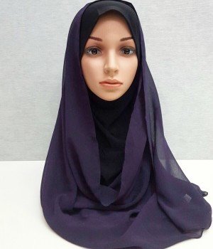 INSTANT HIJAB ELEGANCIA Ninja scarf + Veil