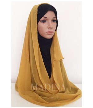 INSTANT HIJAB ELEGANCIA Ninja scarf + Veil