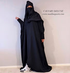 PONCHO CAPE CLIPS CAVIARY DELUX / ABAYA ZIP (from)