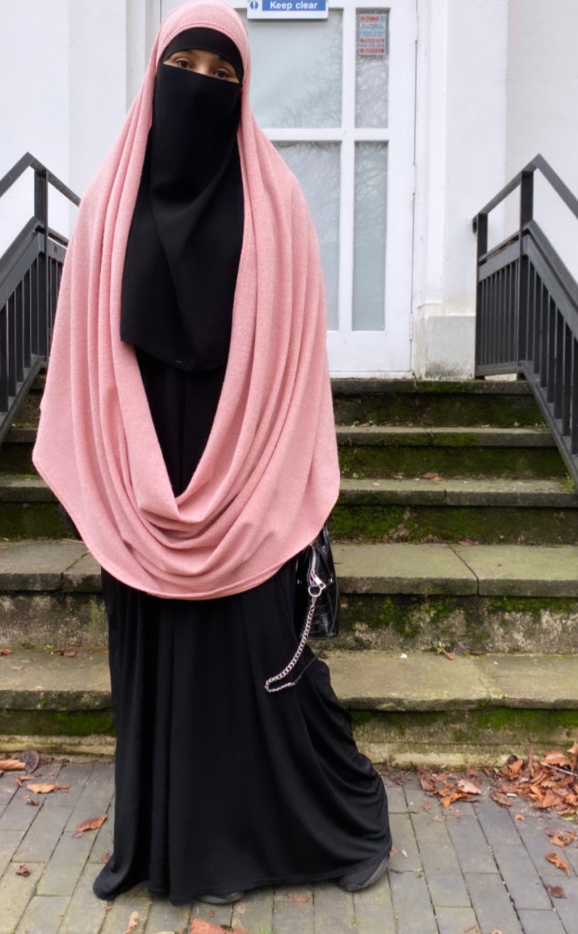 SHATTA HIJAB /SNOOD KNIT Pink