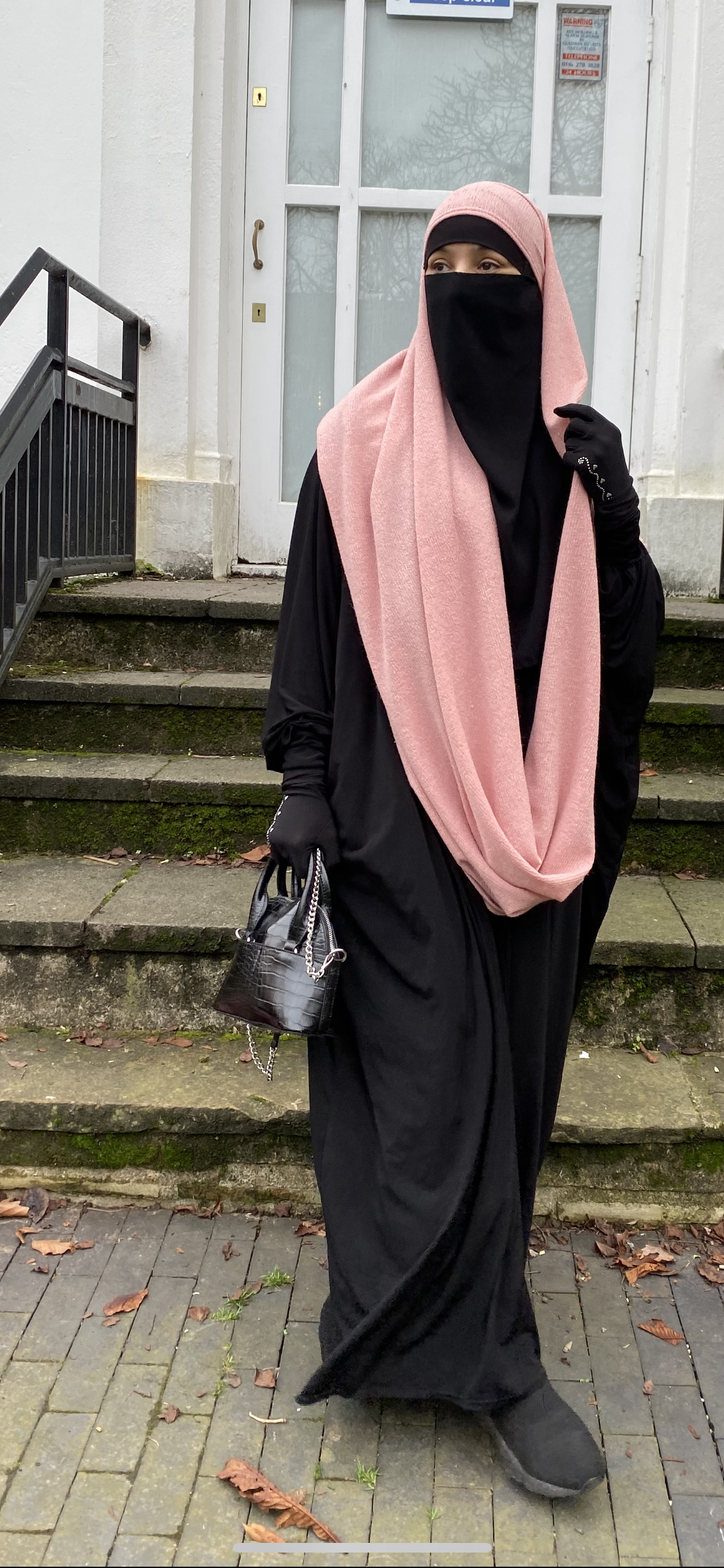 SHATTA HIJAB /SNOOD KNIT Pink