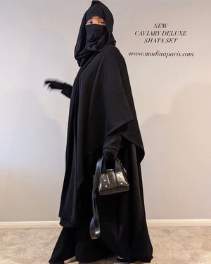 CAVIARY PONCHO CAPE CLIPS DELUX / ABAYA ZIP (from)